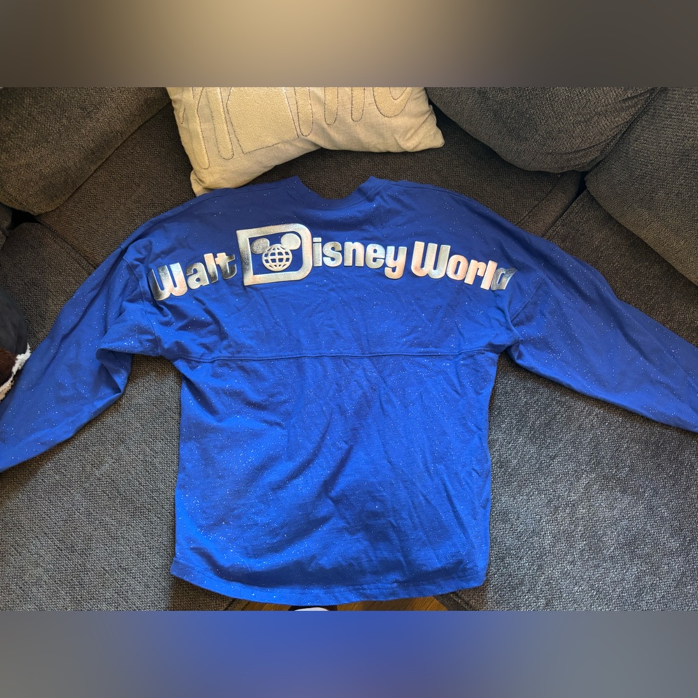 Disney Royal Blue sparkle Spirit Jersey - Picture 2 of 4